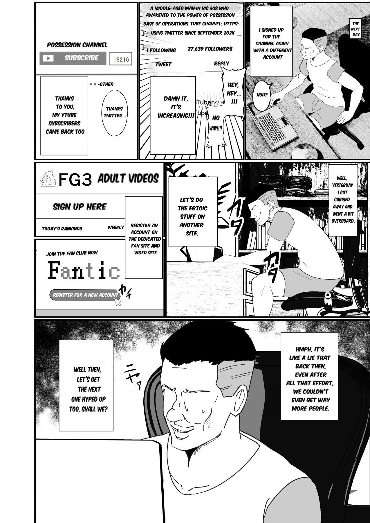 Hentai Manga Comic-~ Possession-Type YTuber ~ Streaming with a Stolen Body-Read-24